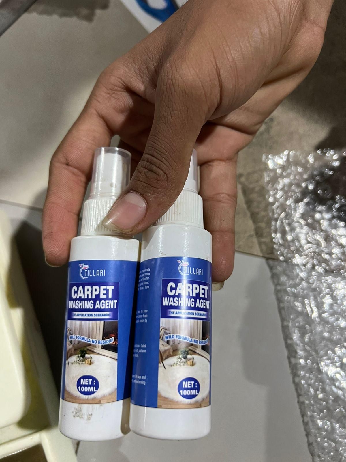 Carpet Washing Agent 100ml Each (Pack of 2)